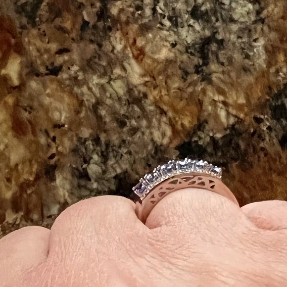 NEW Genuine Tanzanite Ring Size 7 - Picture 7 of 8